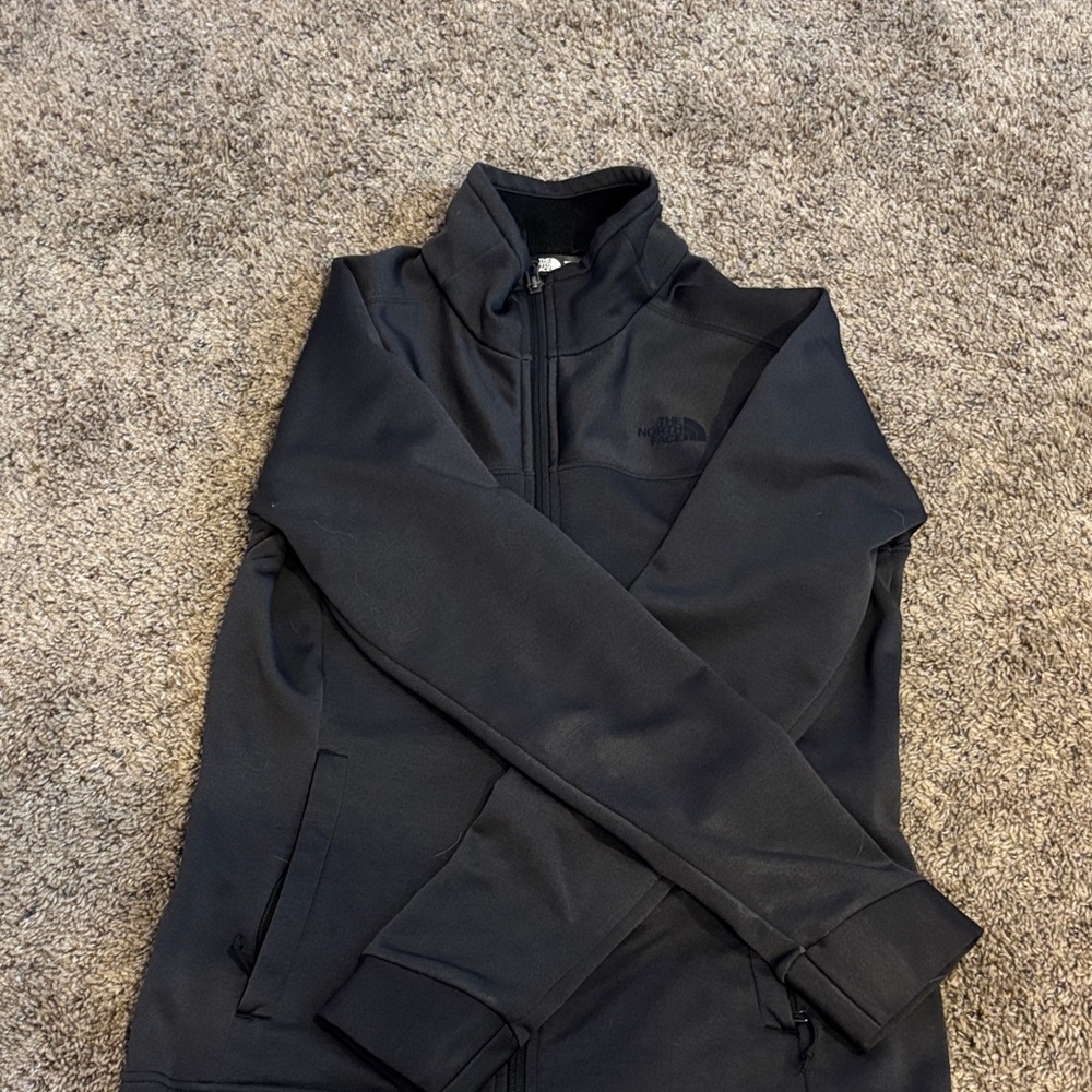 The North Face Women's Black Zip-Up Sweater